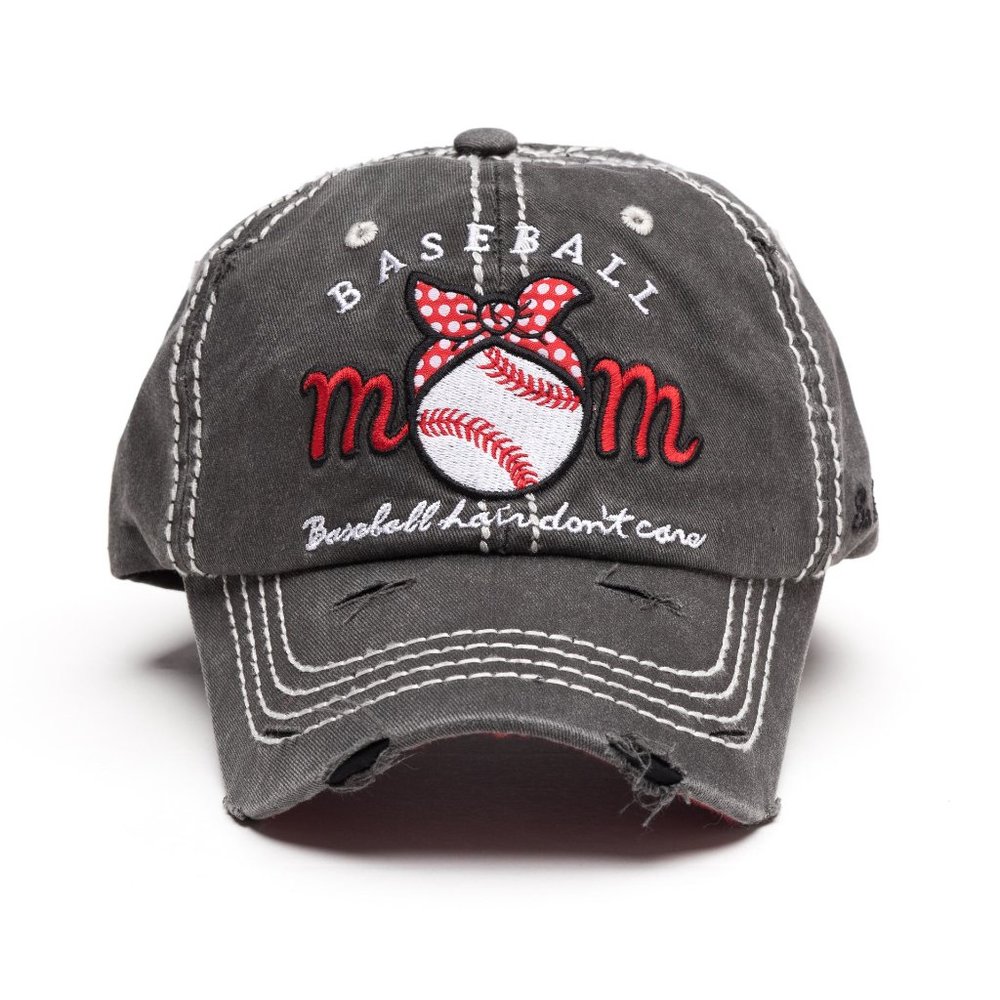 Baseball Mom Vintage Ball Cap